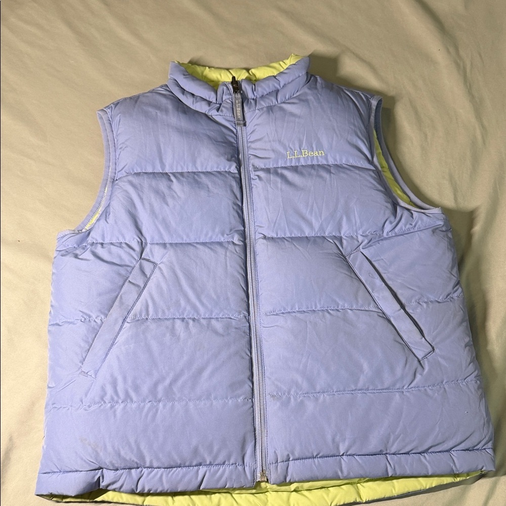 L.L. Bean Kids Puffer Vest Vintage